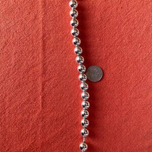 Tiffany & Co Sterling Silver HardWear Ball Bracelet